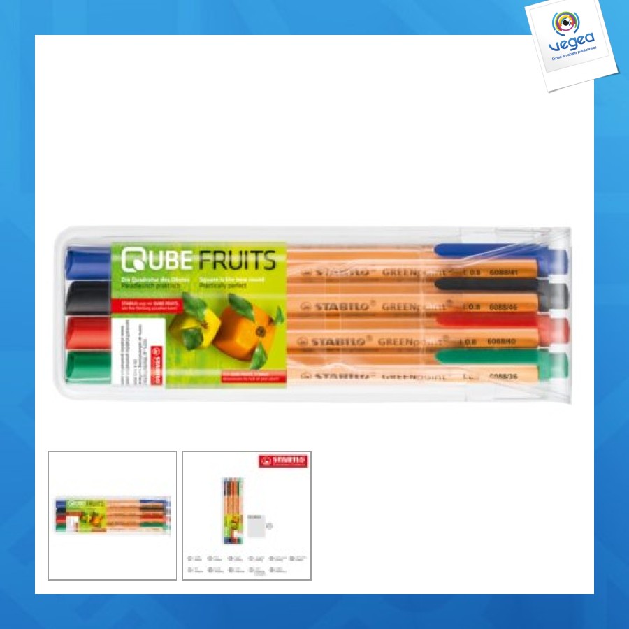 Felt pen set of 4 greenpoint