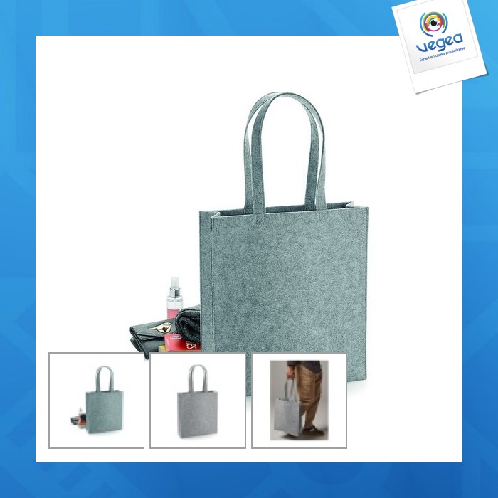 Felt tote bag - felt tote bag