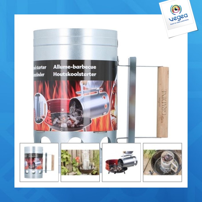 Fireplace barbecue lighter