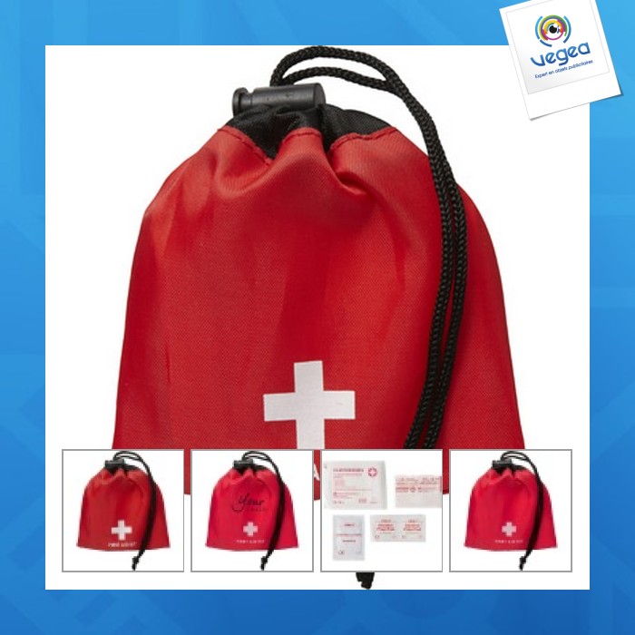 First aid kit in nylon pouch First aid kit in nylon pouch