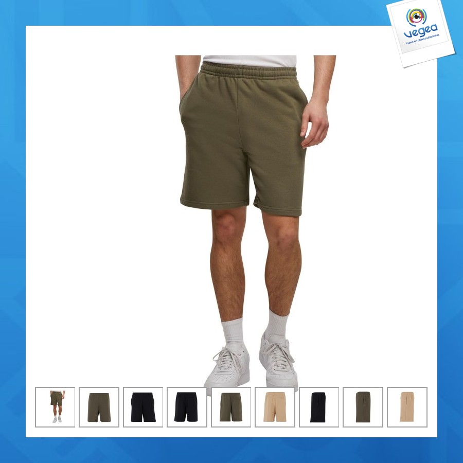 Fitted fleece shorts 