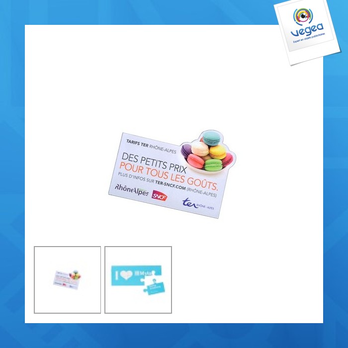 Flat flexible magnet 60mm