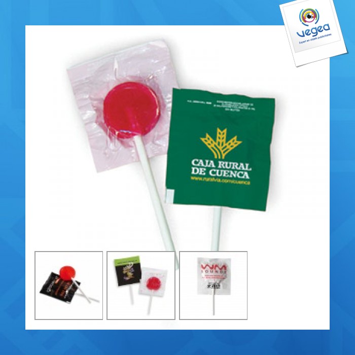 Flat lollipop 6g lollipop