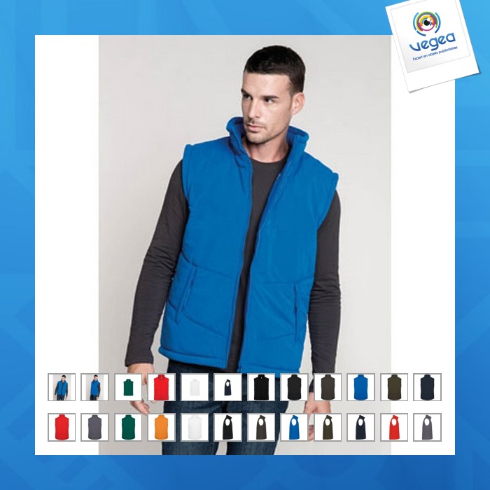 Fleece lined bodywarmer