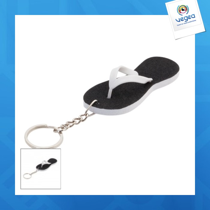Flip-flop key ring