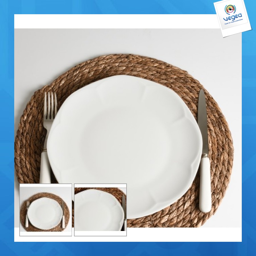 Floral dinner plate 
