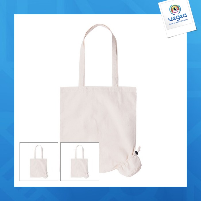 Foldable cotton bag