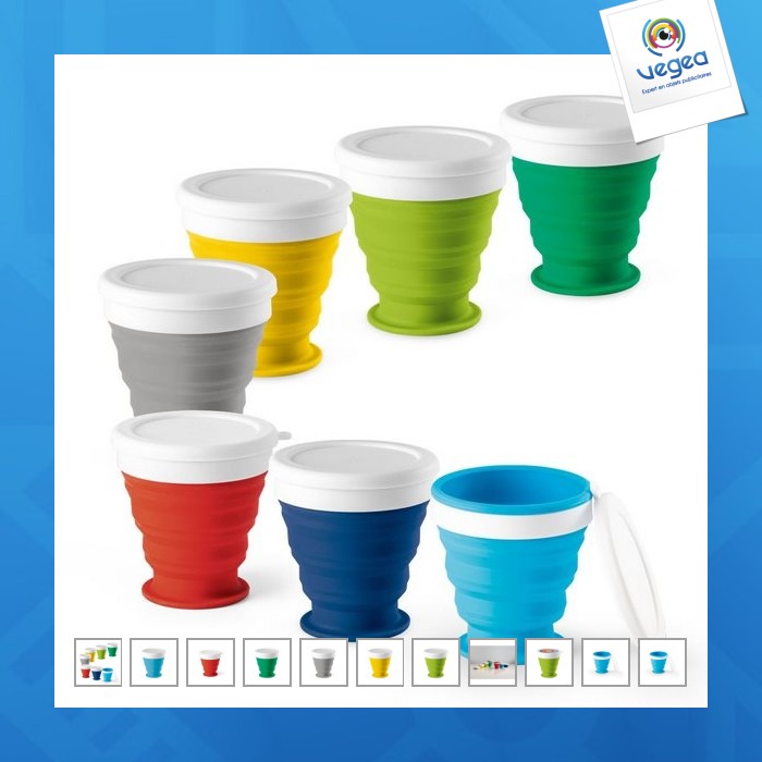 Foldable travel tumbler