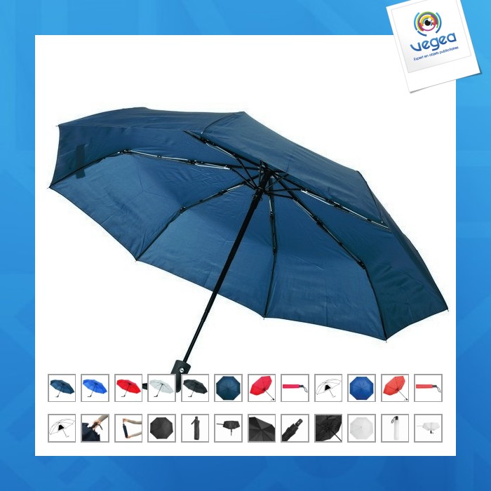 Foldable umbrella, opens and closes automatically, windproof plopp