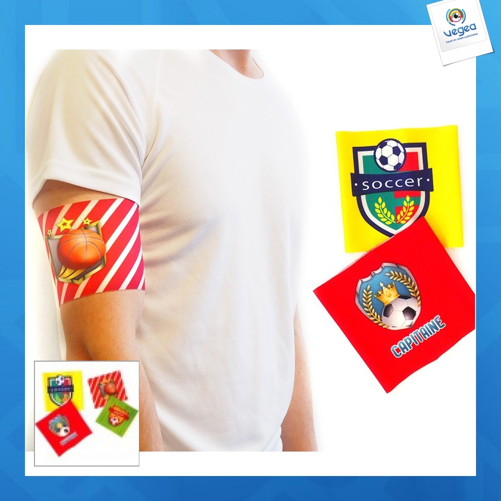 Four-colour captain's armband