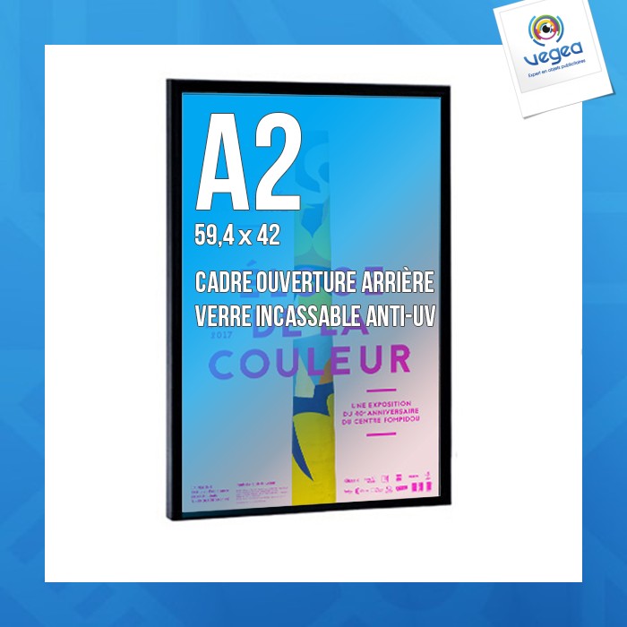Frame deco a2 colour black