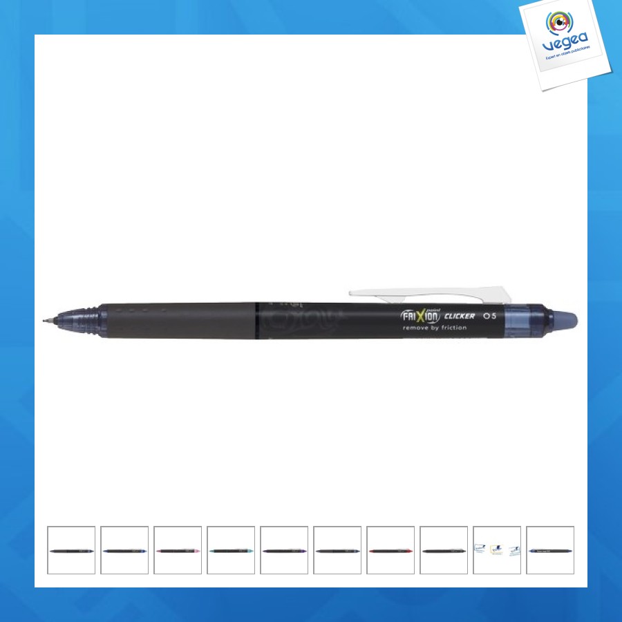 Frixion point clicker 0.5 erasable pen