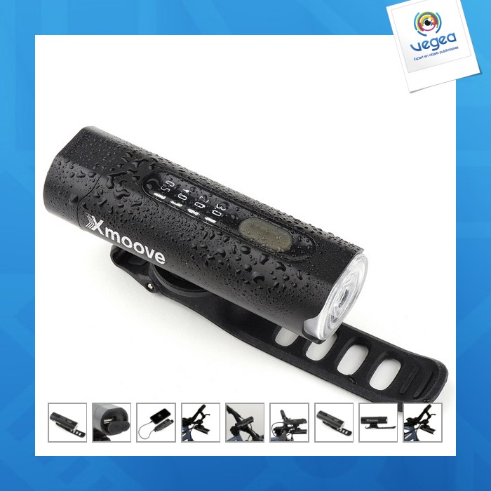 Front light with power bank - 3,200 mah