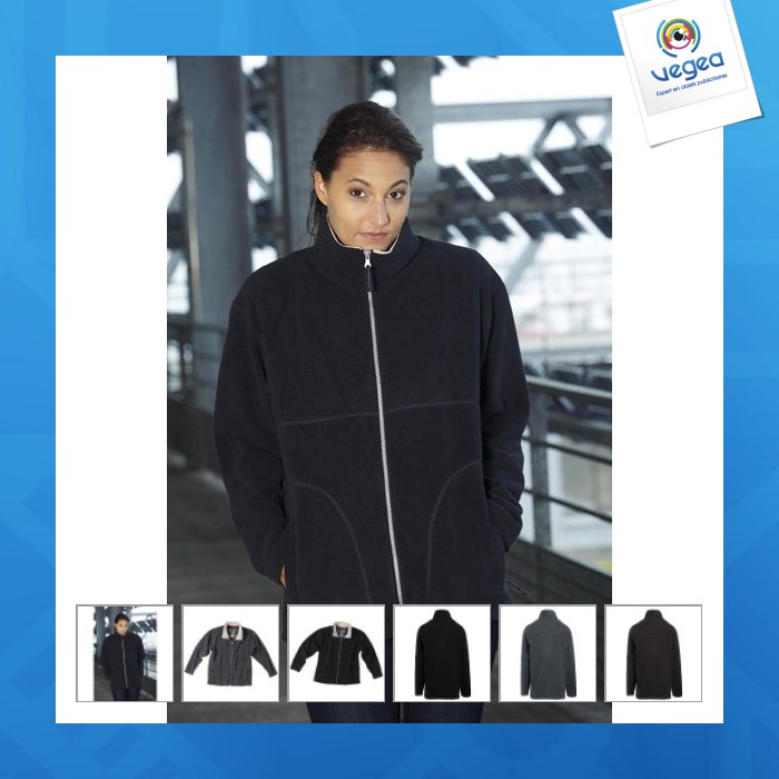 Full zip fleece jacket