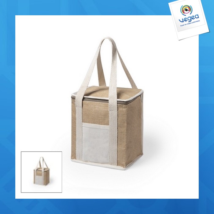 Gameiro jute cooler bag
