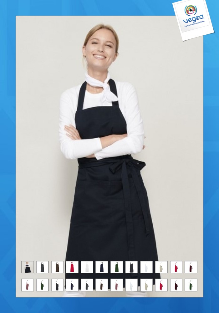 Gamma - long apron with pockets