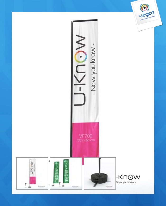 Giant rectangle sail 7m