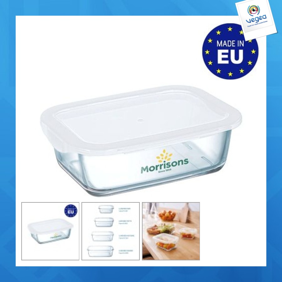 Glass lunchbox 120cl