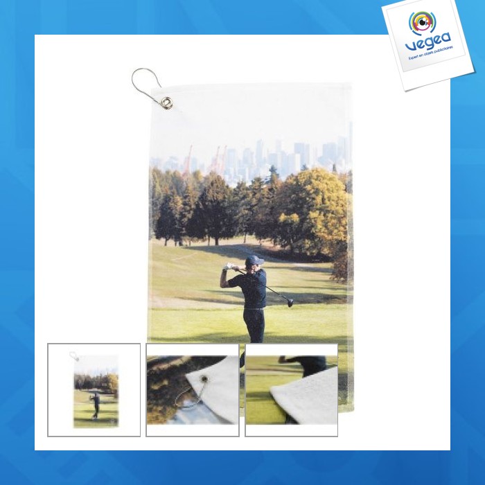 Golftowel 400 g/m² 30x50 golf towel