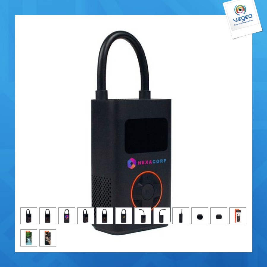 Gonfleur électrique portable qicycle n3