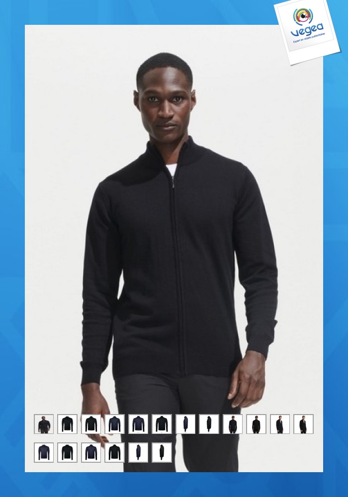 Gordon large zip vest