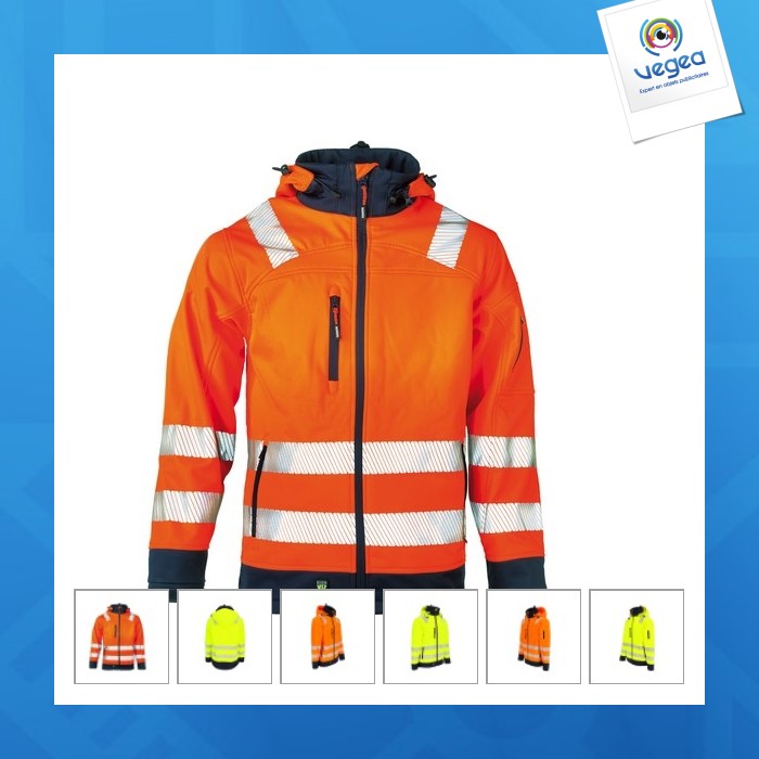 Gregor - gregor high visibility softshell jacket