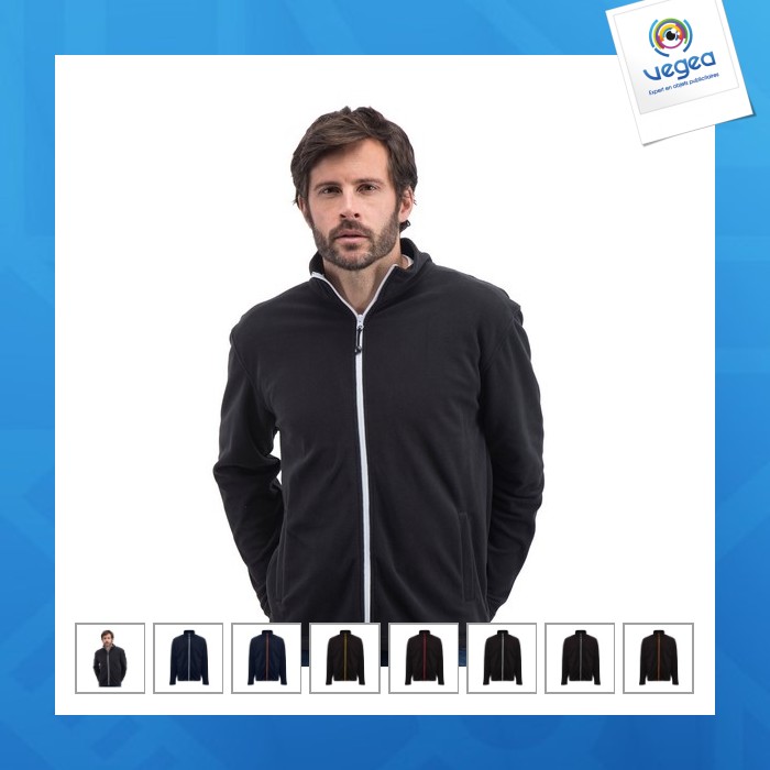 Grizzly men - men's fleece jacket with zip Grizzly men - men's fleece jacket with zip