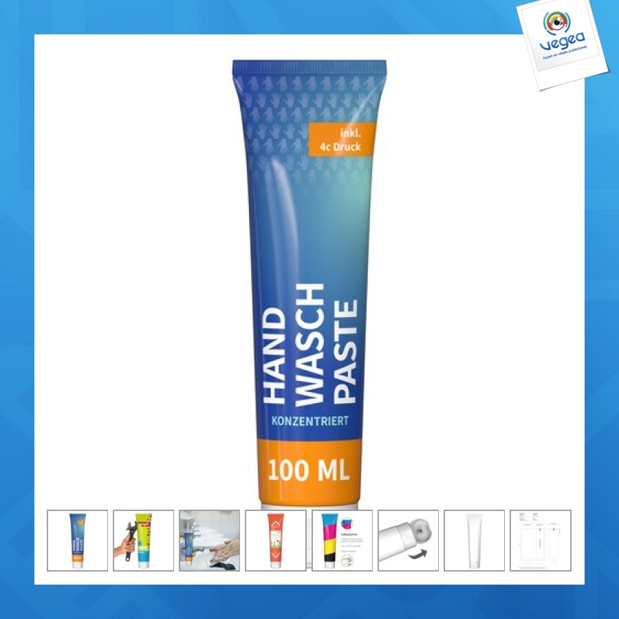 Hand cleansing paste, 100 ml tube