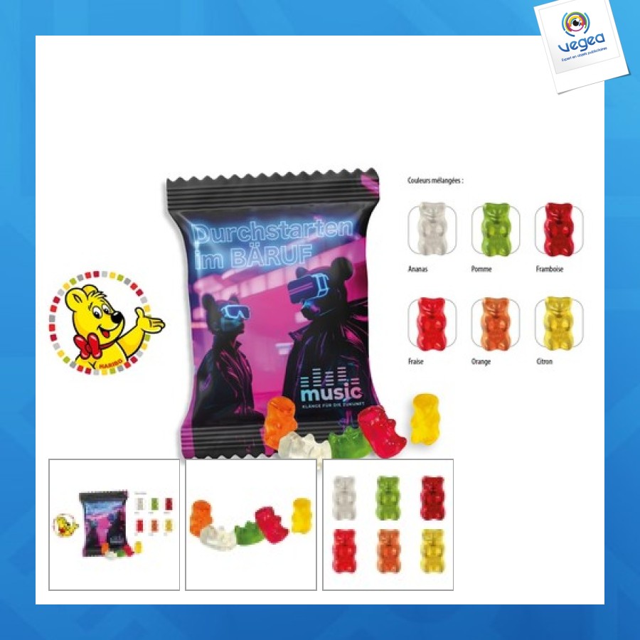 Haribo mini-oursons d'or gummy candies