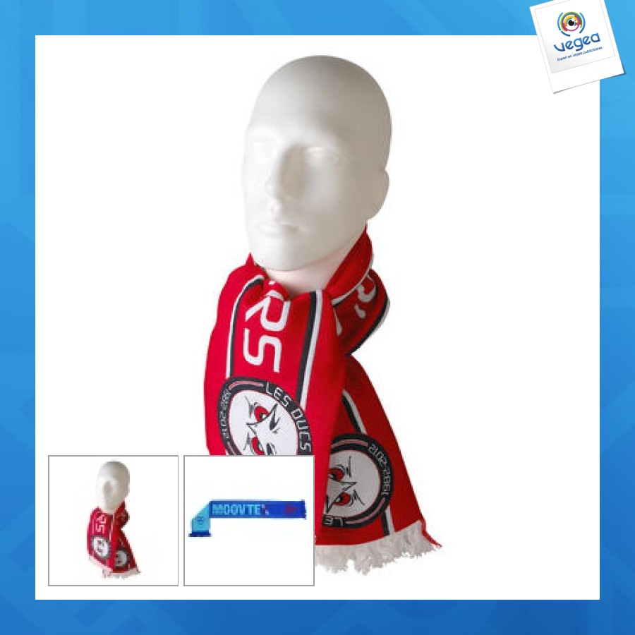 Hd woven supporter scarf
