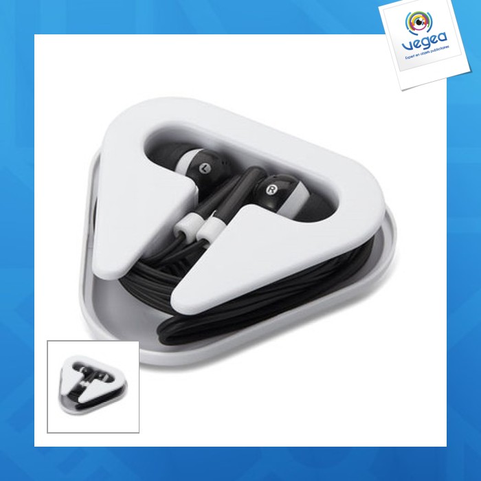 Headphones in a case