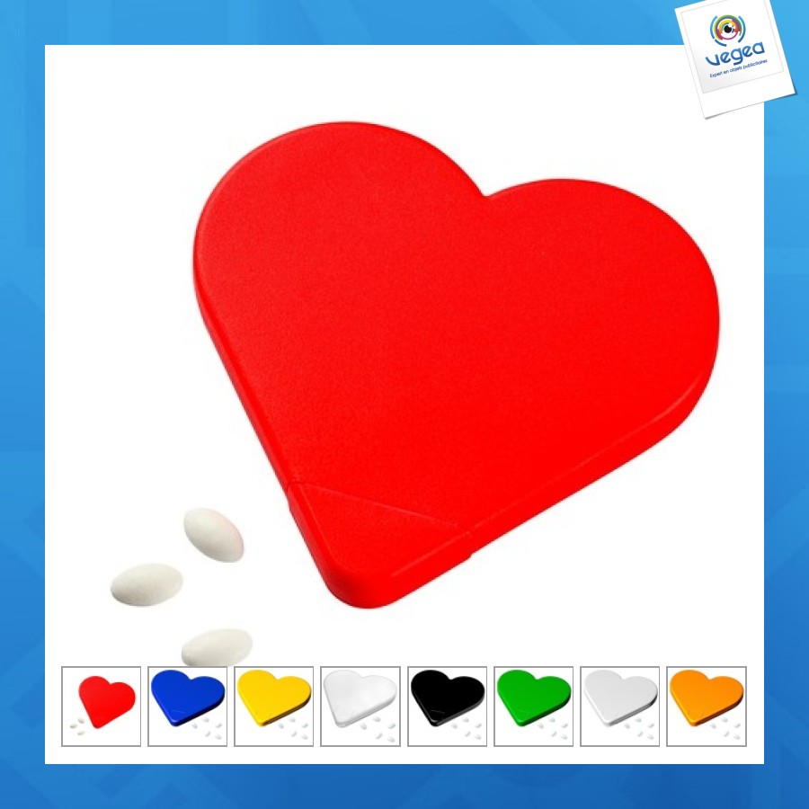 Heart mint dispenser