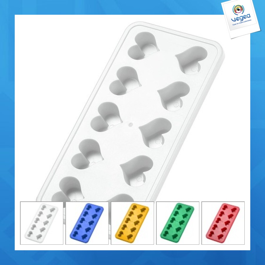 Hearts? ice cube tray, reusable