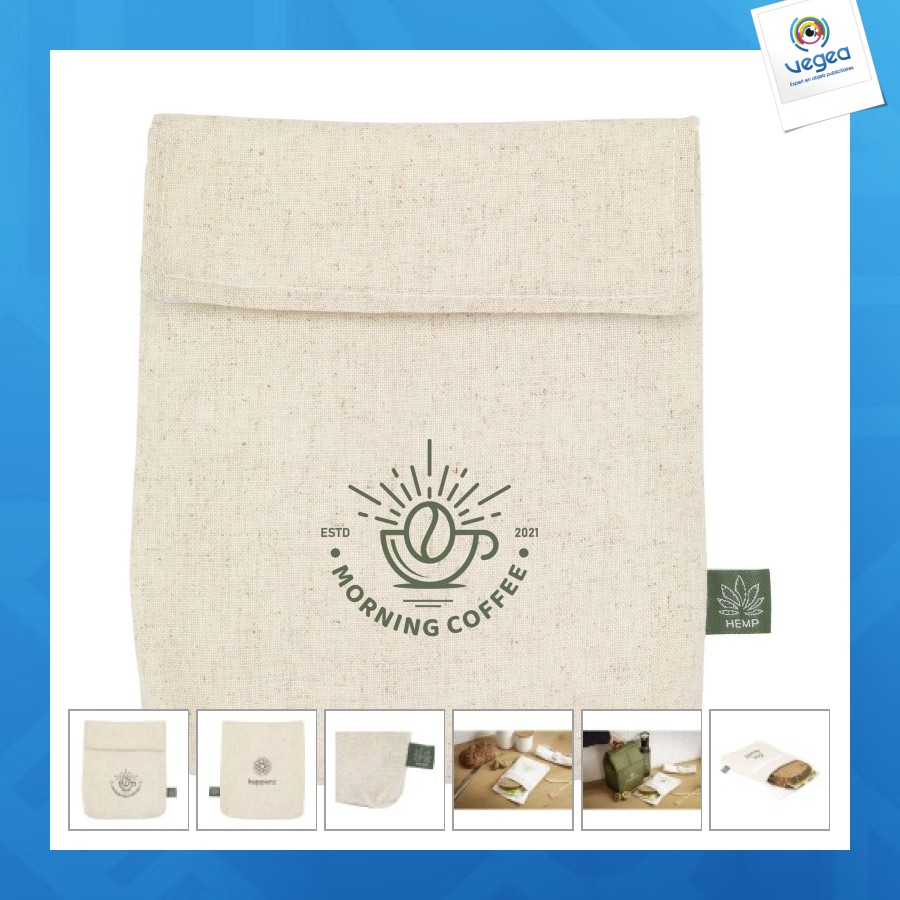 Hemp foodpouch sandwich bag