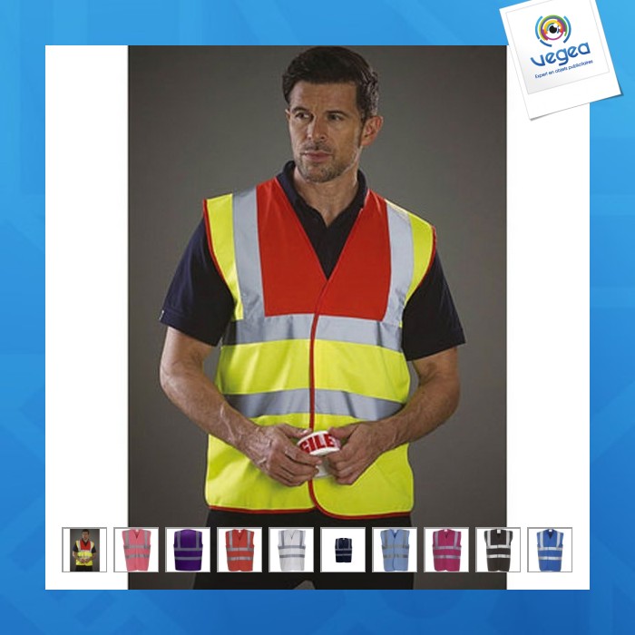 High visibility vest