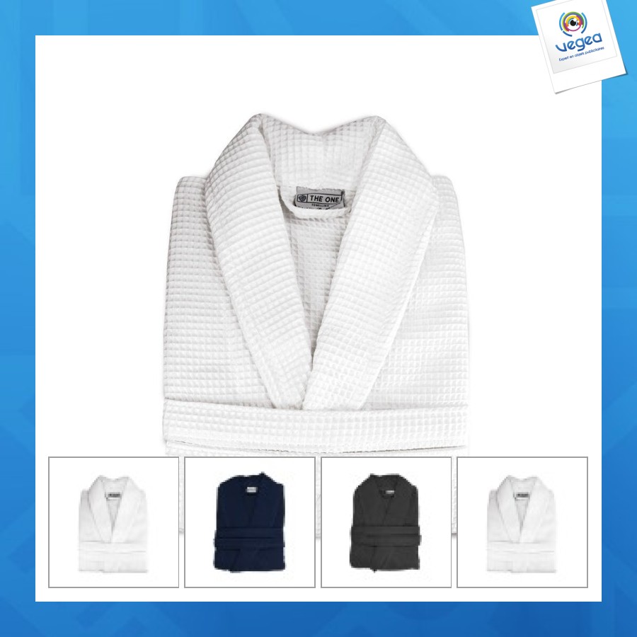 Honeycomb bathrobe 