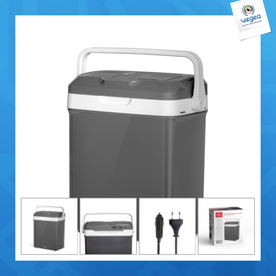 Hot and cold electric cooler