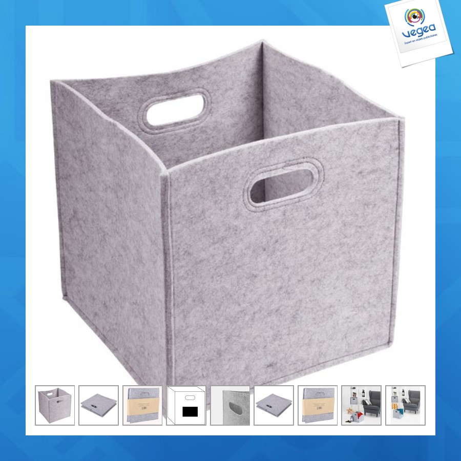Hygge felt storage box