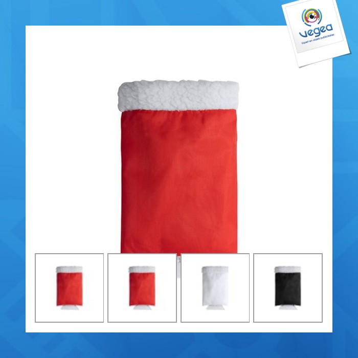 Ice scraper with glove