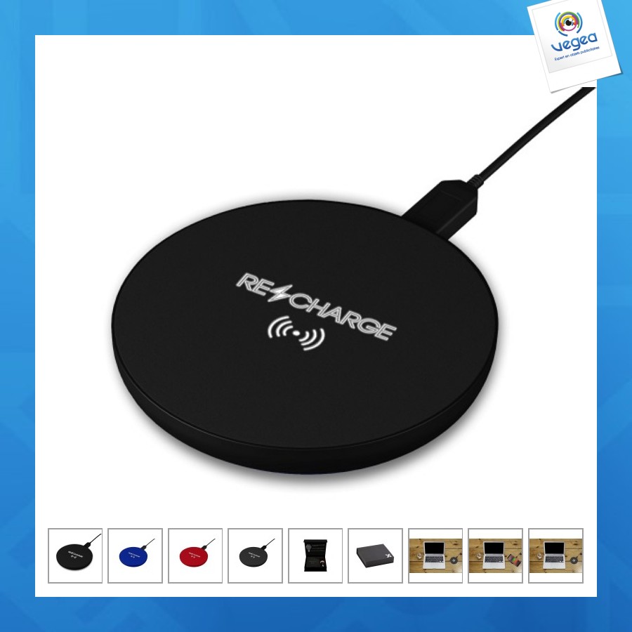 Illuminated 10w wireless charger