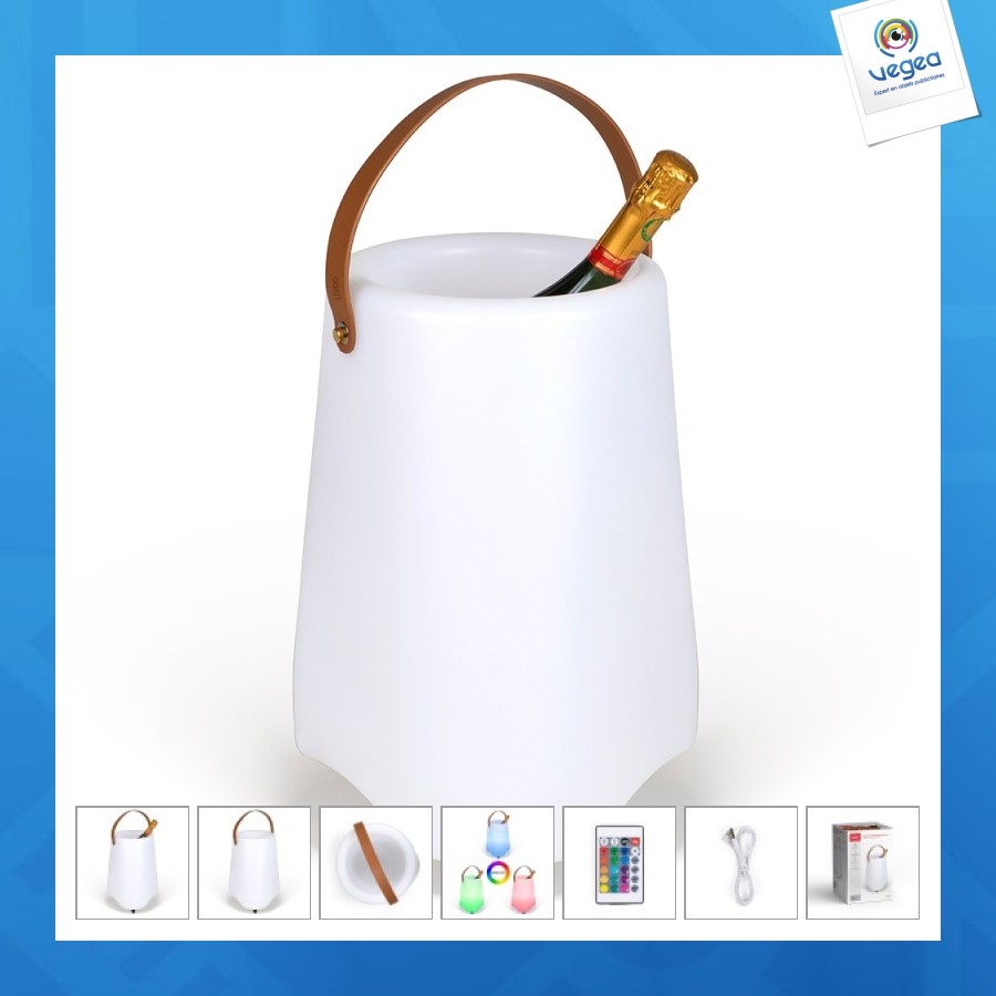 Illuminated champagne bucket 