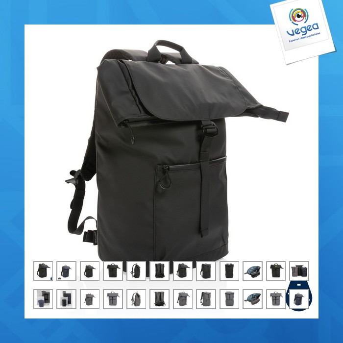 Impact aware rpet water resistant 15.6 backpack