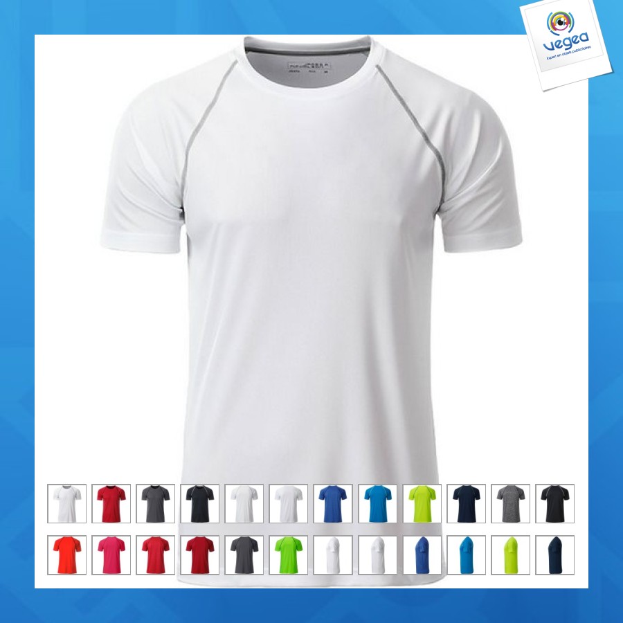 James breathable contrast jersey