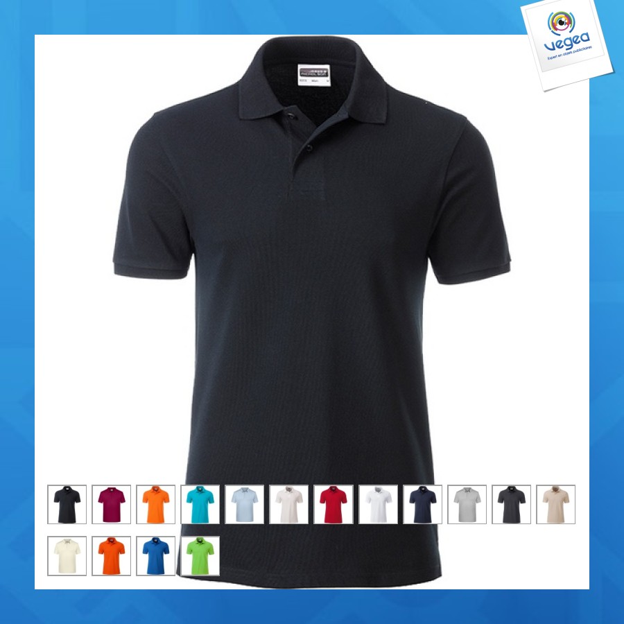 James organic classic polo shirt