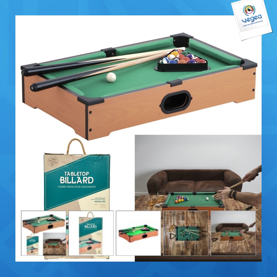 Jeu de table billard 