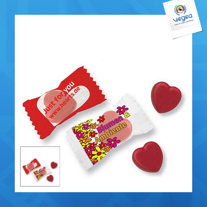 Kalfany heart-shaped candy 