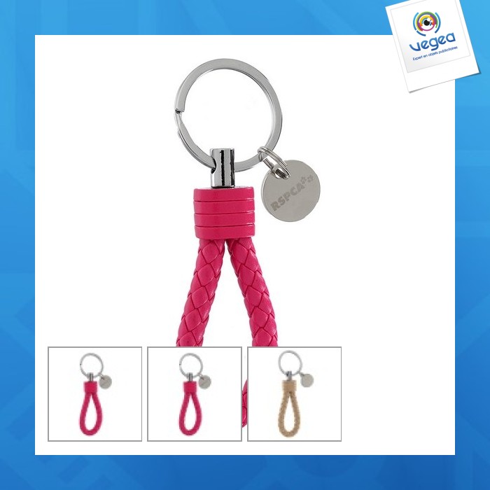 Key ring pu buckle