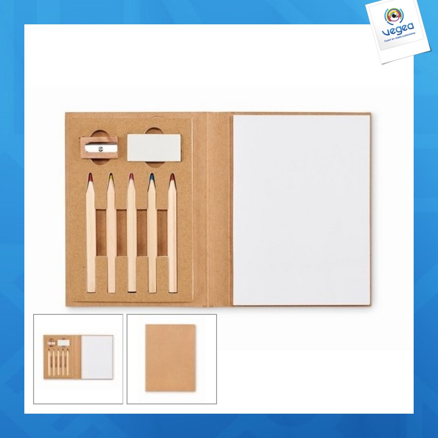 Kisan - set de dessin de 60 feuilles