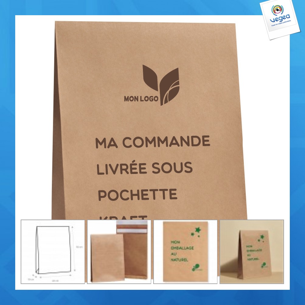 Kraft pouch 40x50cm