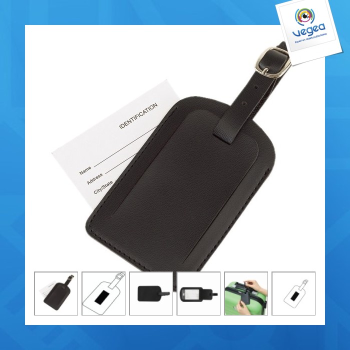 Label for adventure luggage